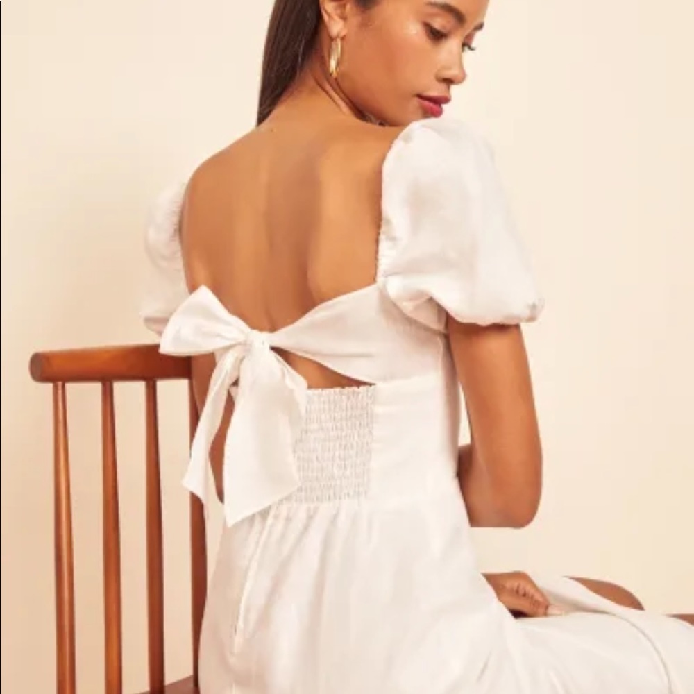 Reformation Denver Linen Dress